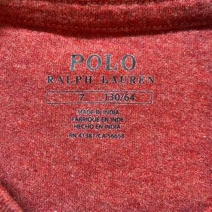 Polo Ralph Lauren tee shirt